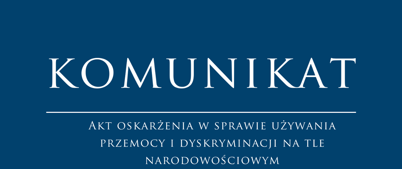 Akt oskarżenia w sprawie przemocy i dyskryminacji na tle narodowościowym we Wrocławiu - Dolnośląskie
