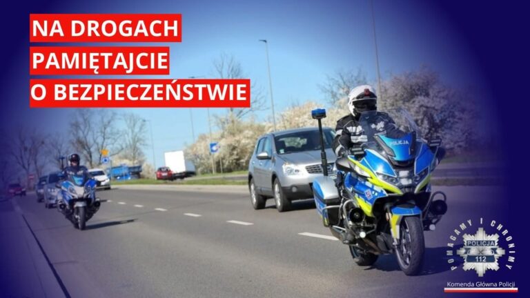 Policja w Ełku apeluje: Zadbajmy o bezpieczeństwo na drogach po powrocie motocyklistów - Aktualności