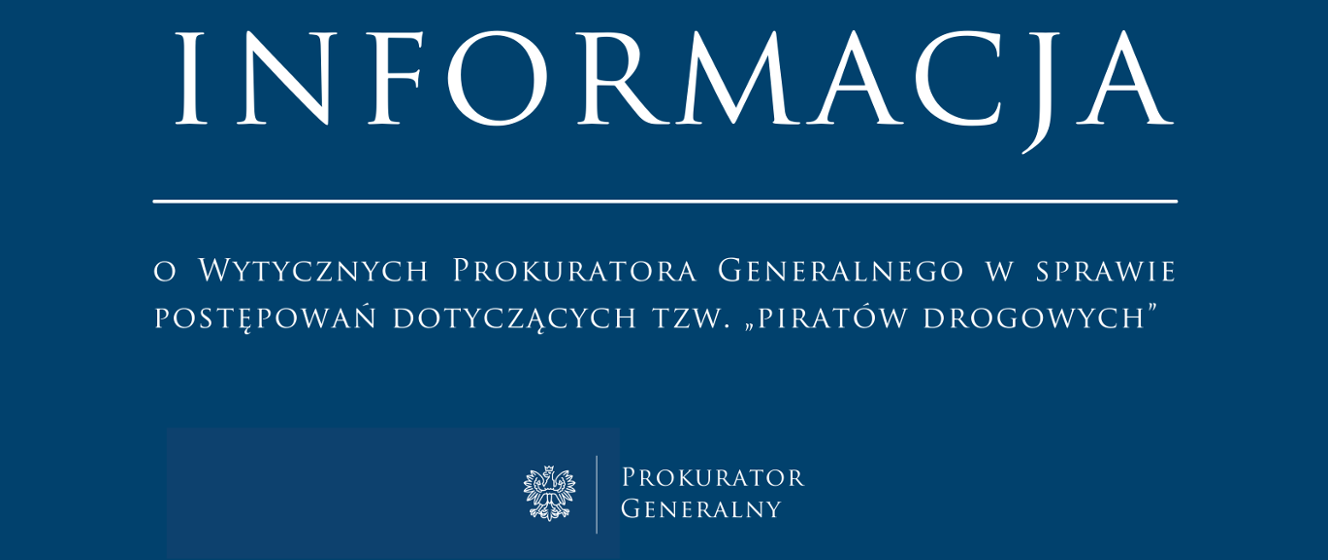 Prokuratura Krajowa: Nowe wytyczne w sprawie „piratów drogowych” - Paragraf