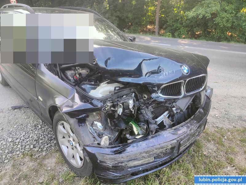 Pijany kierowca BMW spowodował kolizję w Lubinie - Paragraf