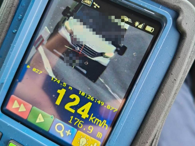 Kierowca Iveco stracił prawo jazdy za 124 km/h - Drogówka