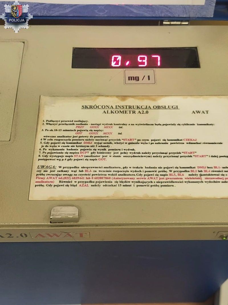Mieszkańcy powstrzymali nietrzeźwą kierującą w powiecie polkowickim - Drogówka
