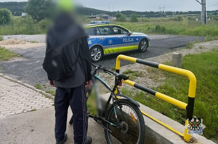Wałbrzych: 50-latek na rowerze z 2 promilami zatrzymany - Drogówka