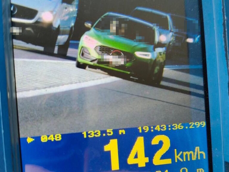 Jechał 142 km/h – stracił prawo jazdy i 5000 zł - Drogówka