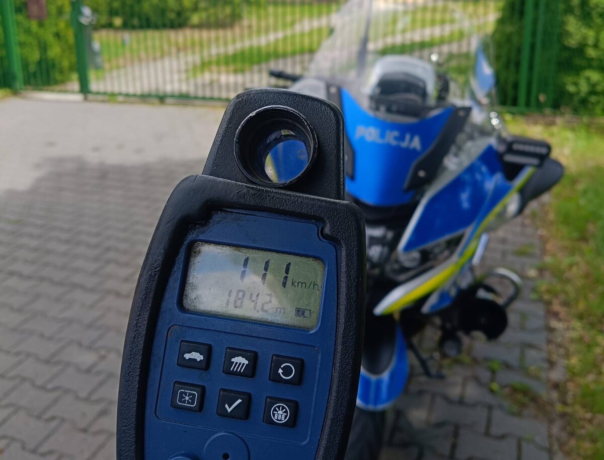 Pędził 111 km/h przez Radom. Stracił prawo jazdy - Drogówka