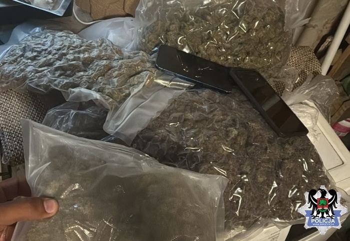 Policja w Wałbrzychu przejęła 1,7 kg narkotyków - Drogówka