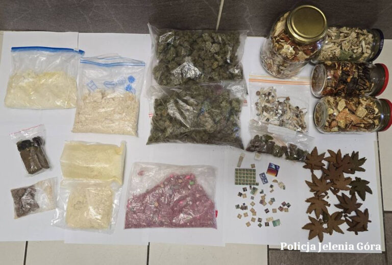 Policja zabezpieczyła prawie 2 kg narkotyków u 32‑lata - Kryminalne