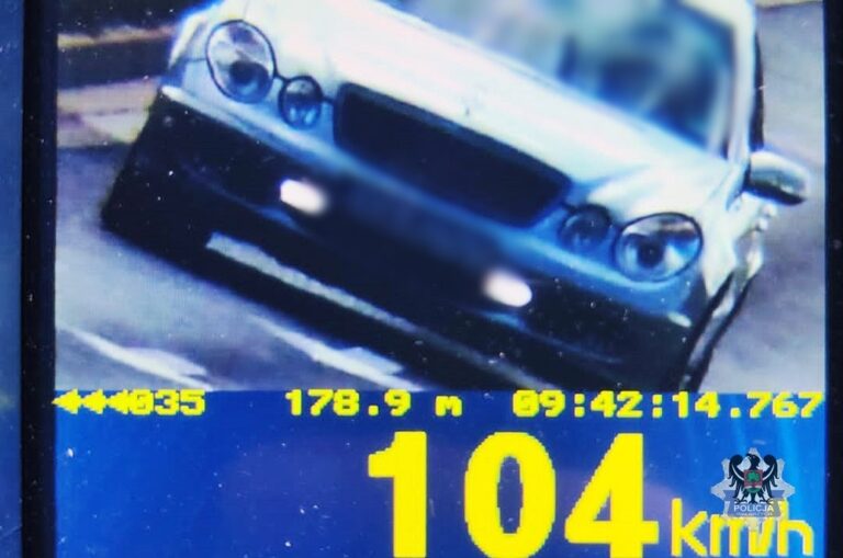 Zatrzymała 57-latkę w Wałbrzychu – 104 km/h, traci prawo jazdy - Akcje Służb