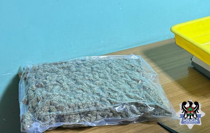 Policja w Wałbrzychu przejęła blisko kilogram marihuany - Kryminalne