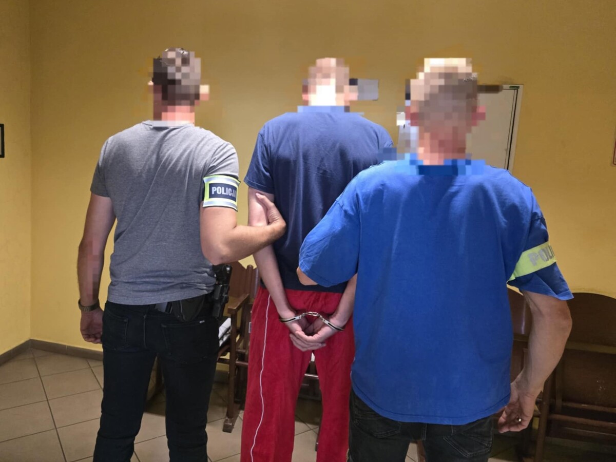 Złodziej w Toszku złapany po kilku minutach - Kradzieże