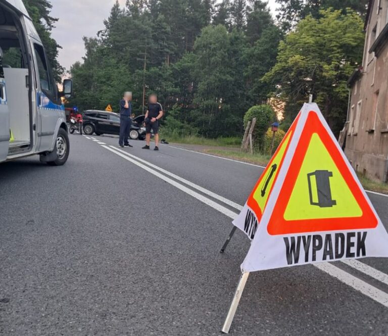 Ford nie ustąpił – zginął motocyklista w Węgliniec - Wypadki i Kolizje