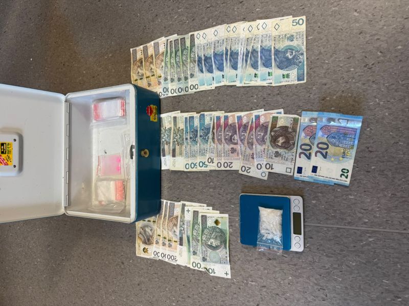 Policja Zgorzelec zabezpieczyła 100 porcji metamfetaminy - Drogówka