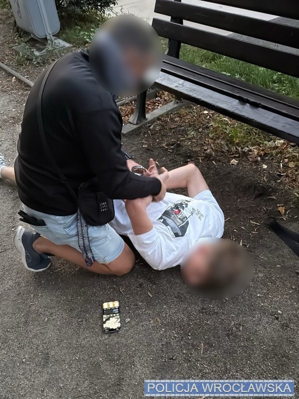 Policjanci zatrzymali czterech sprawców napadu we Wrocławiu - Drogówka