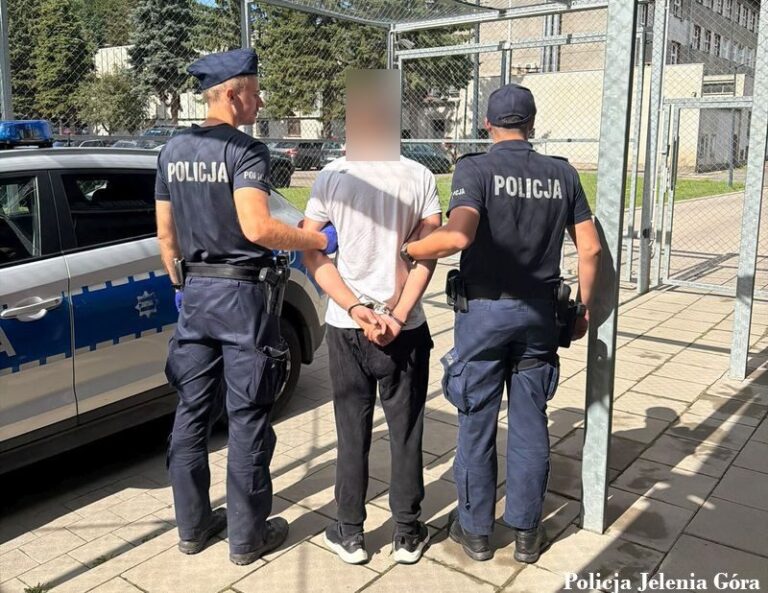 Policjant w cywilu zatrzymał 32-latka po kradzieży łańcuszka - Drogówka