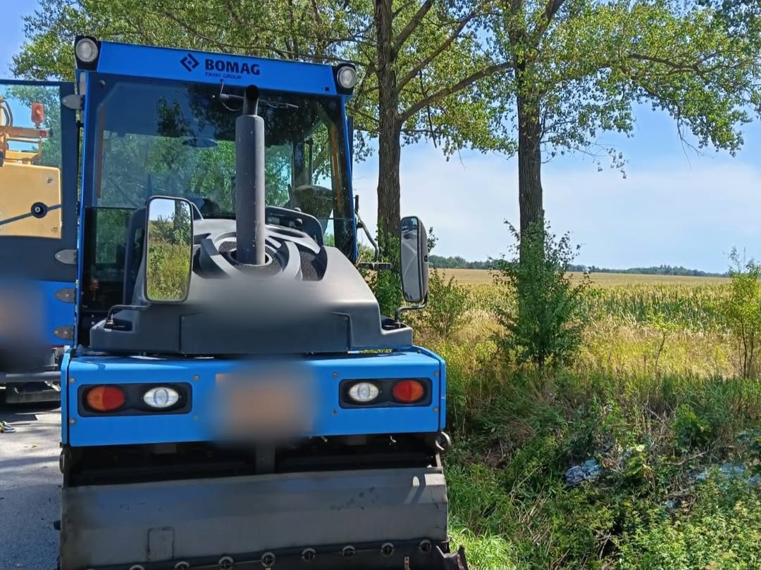 Zatrzymano 39-latka z 2,5‰ za jazdę walcem bez uprawnień - Wypadki i Kolizje