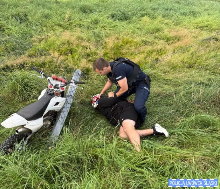 21-latek uciekał cross, skazany w trybie przyspieszonym - Akcje Służb