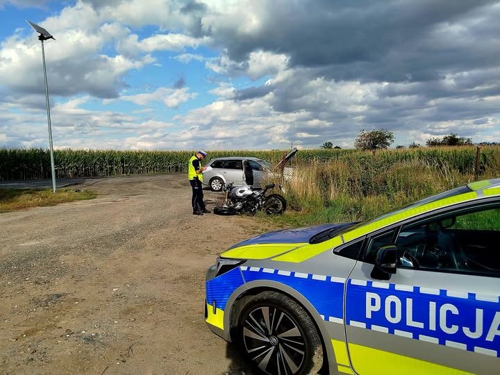 Zginął motocyklista w starciu z Audi przy Stoszowicach - Wypadki i Kolizje