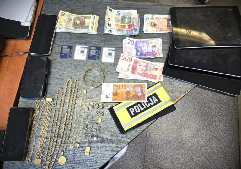 Policja Śląska rozbiła gang włamywaczy – 5 zatrzymań i złoto - Drogówka
