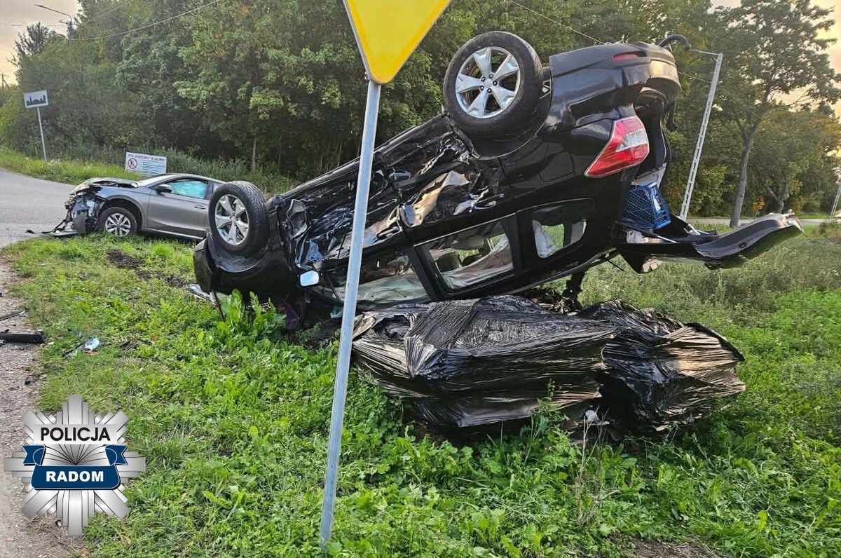 Zderzyło się Subaru z Skodą w Gulinku – ranna 60-latka - Wypadki i Kolizje