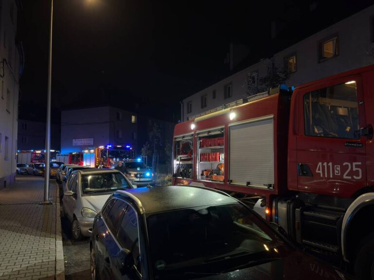 Zatrzymano 43-latka po pożarze w centrum Bytomia - Akcje Służb