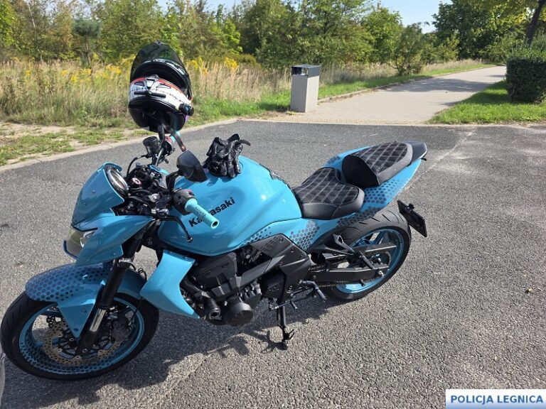 Motocyklista pędził 128 km/h – stracił prawo jazdy - Wypadki i Kolizje