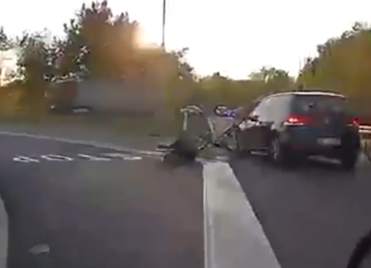 Kierowca nie ustąpił rowerzystom – trzech rannych w pow. polkowickim - Drogówka