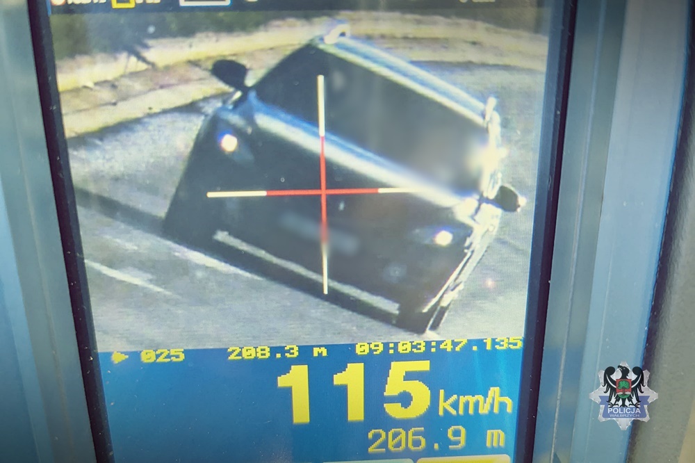 Zatrzymał 57-latek za 115 km/h – utracił prawo jazdy - Drogówka