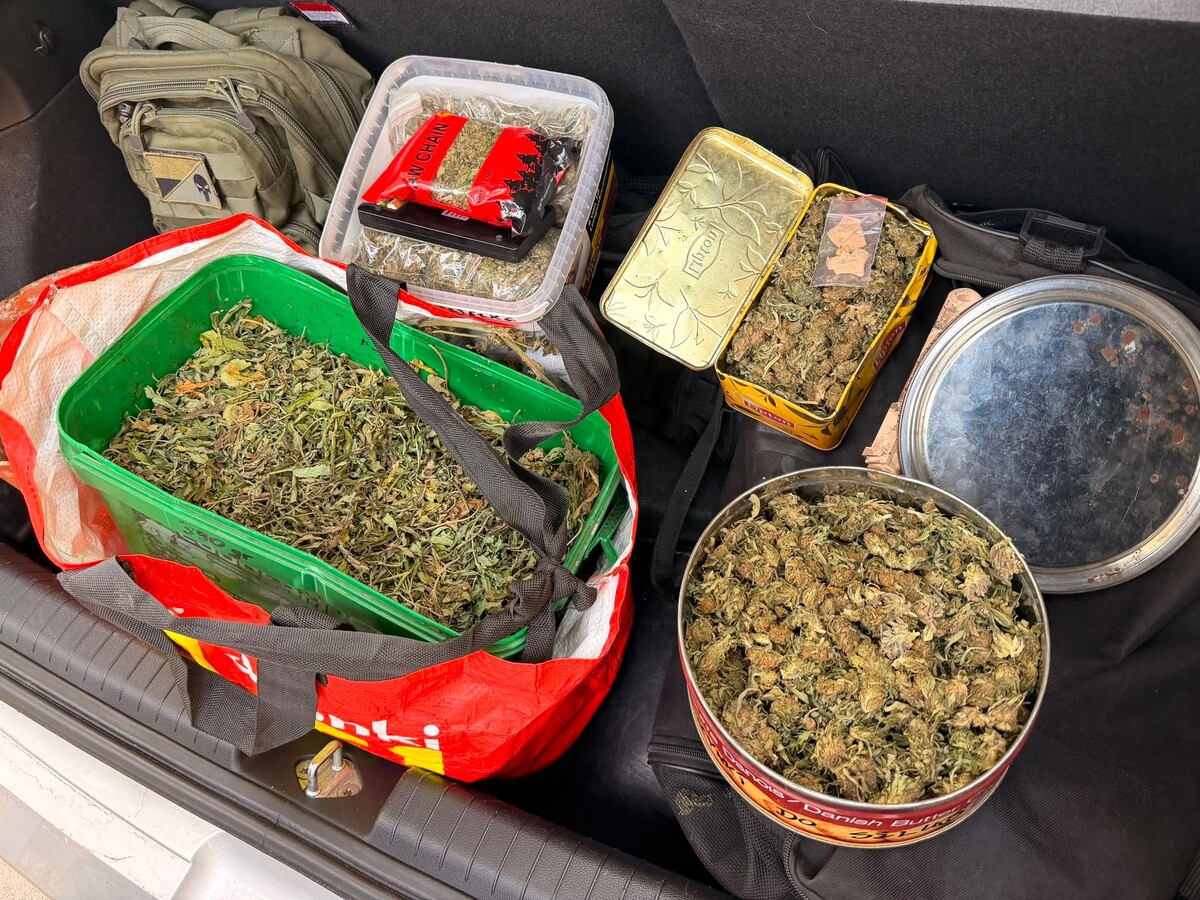 Policja w Prochowicach zabezpieczyła 2,2 kg marihuany - Drogówka
