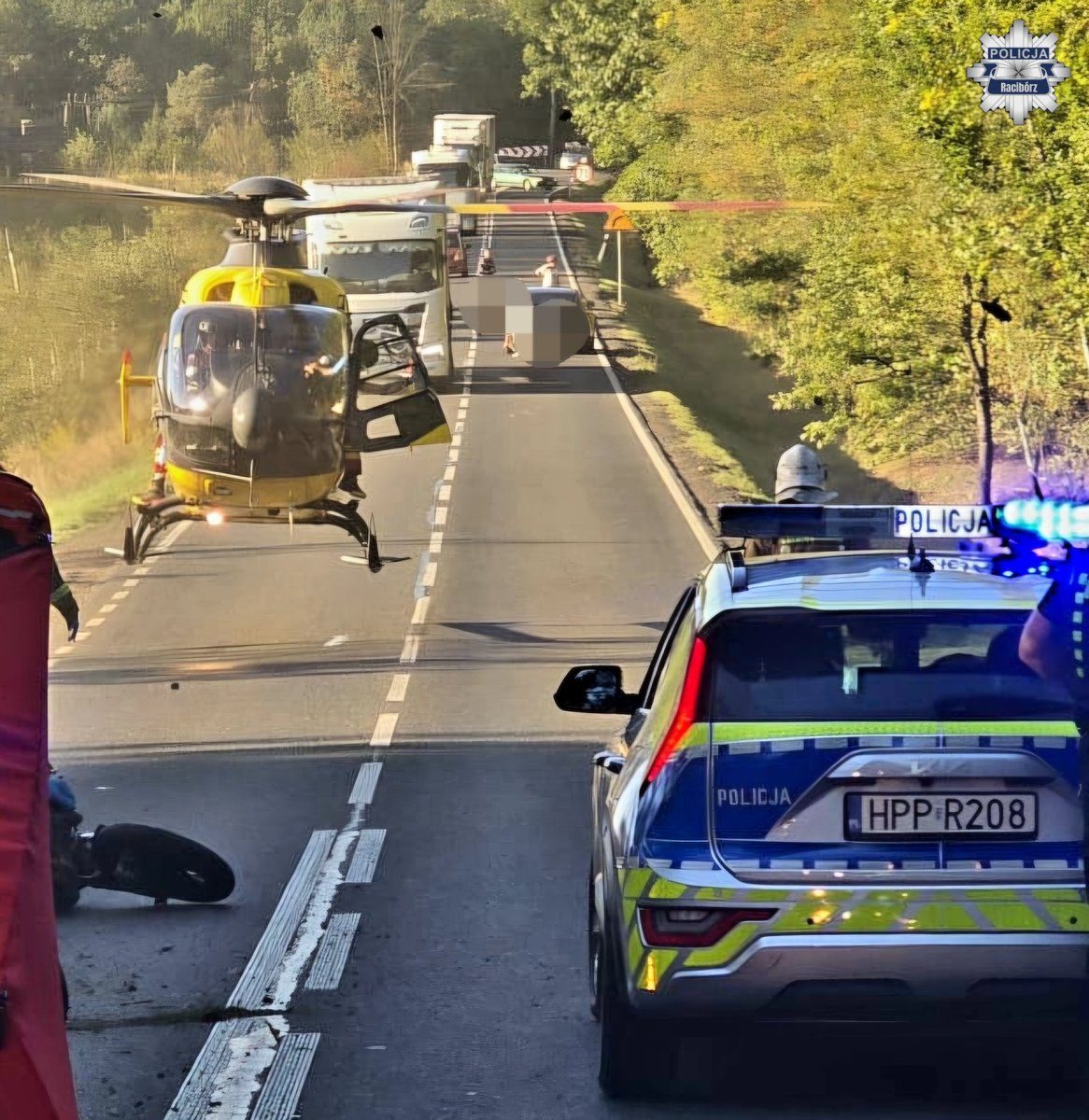 Zginęła 19-latka w wypadku motocykla w Rudach - Wypadki i Kolizje